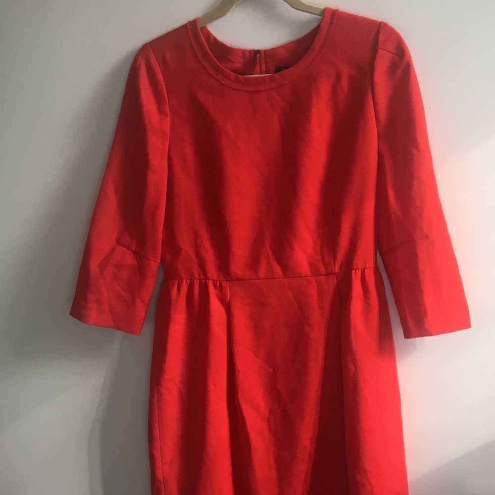 J Crew Red Dress